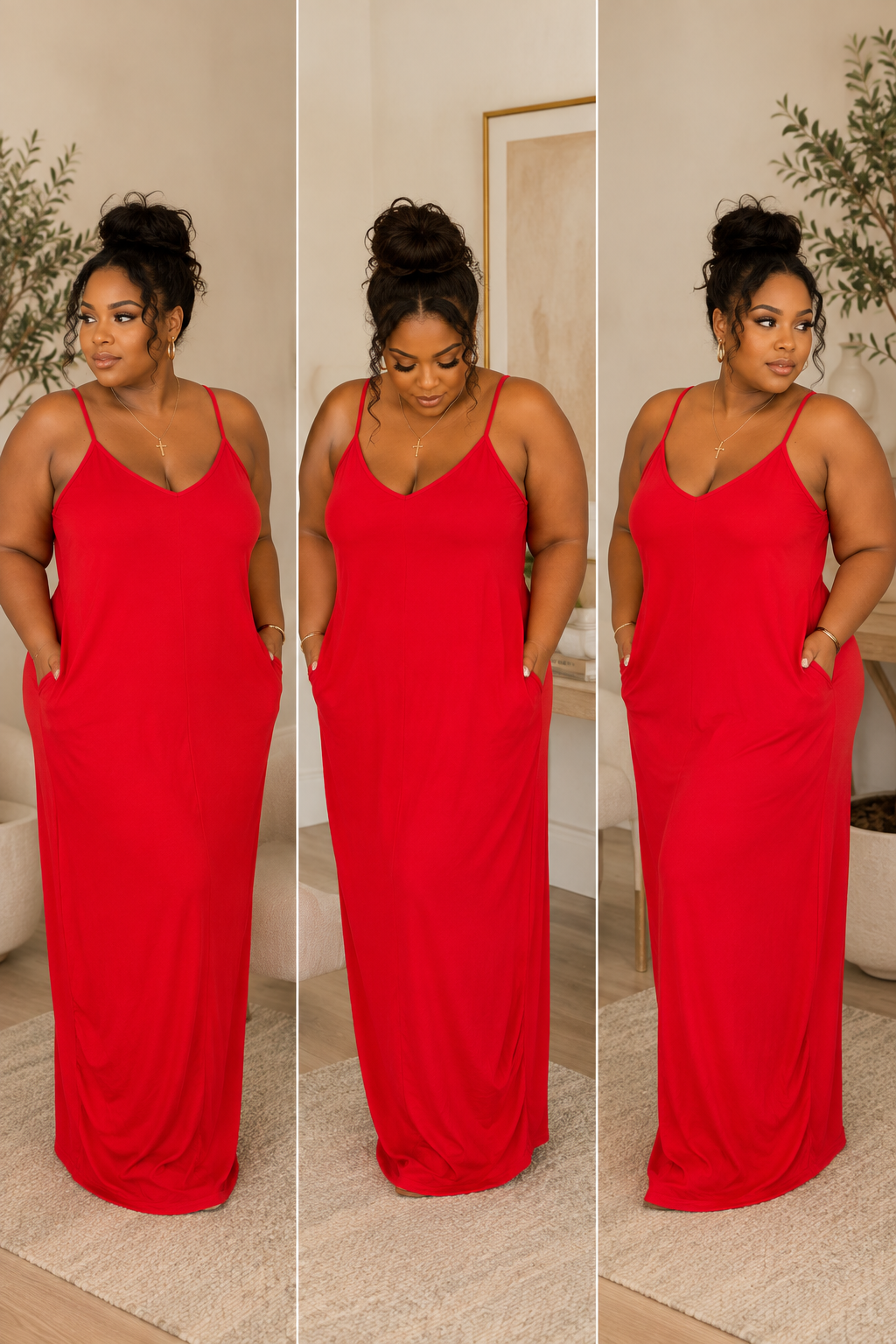 Cami Maxi Dress (PLUS)
