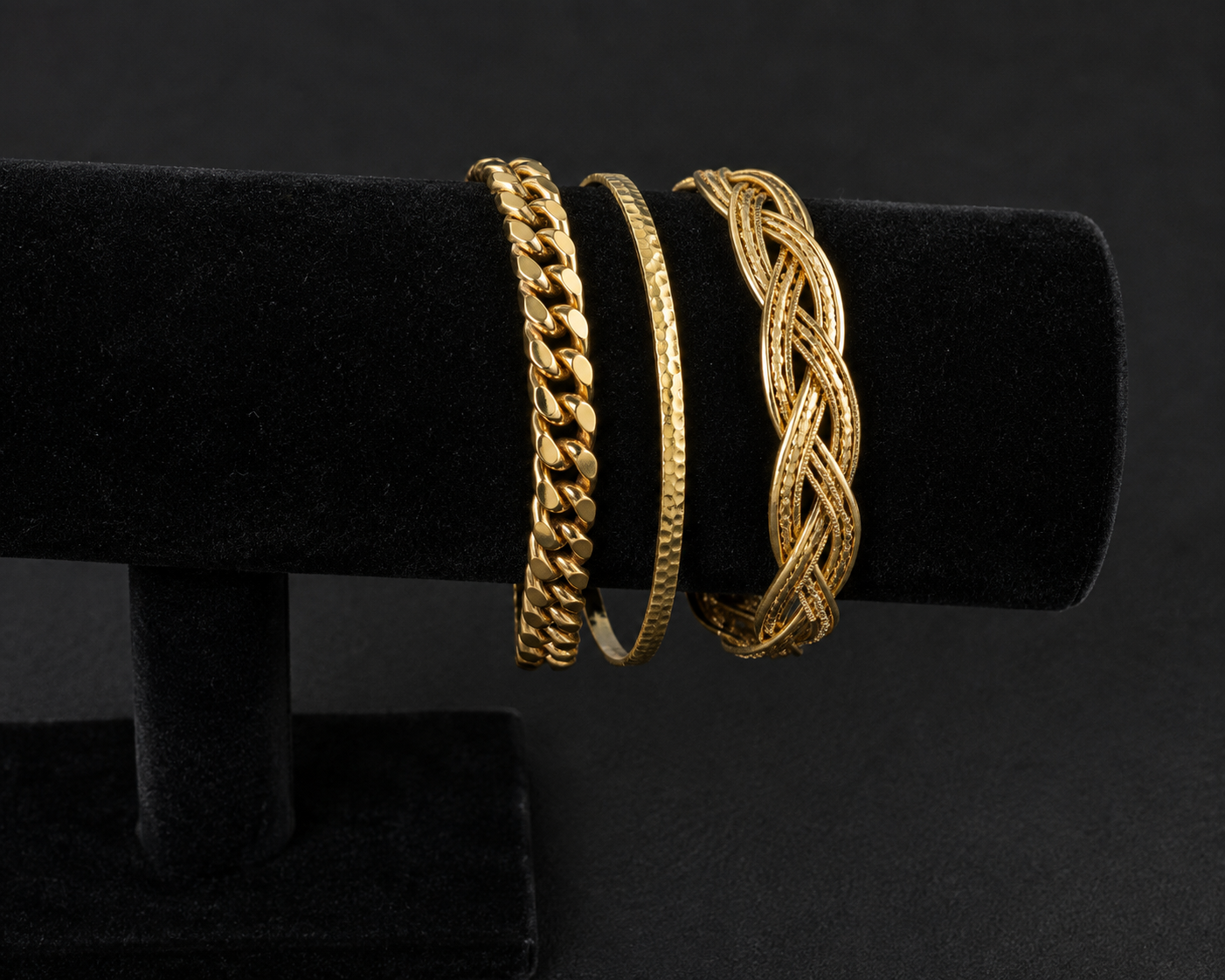 Golden Luxe Bracelet Stack