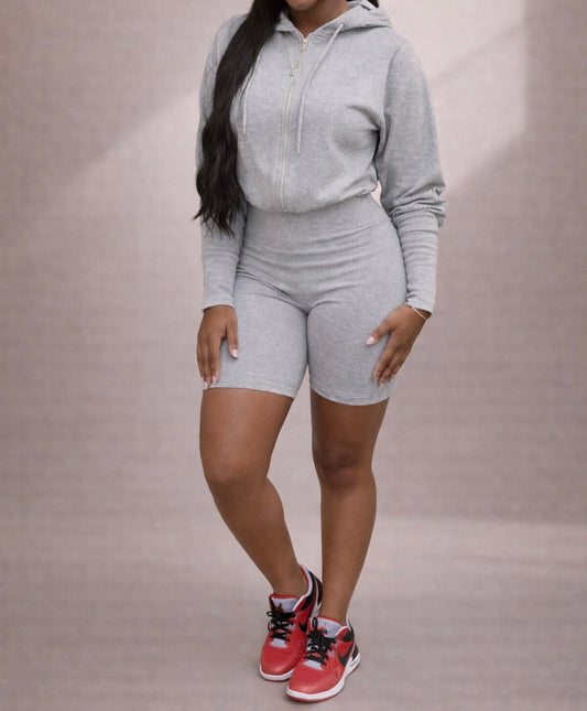 Haylee Hooded Romper