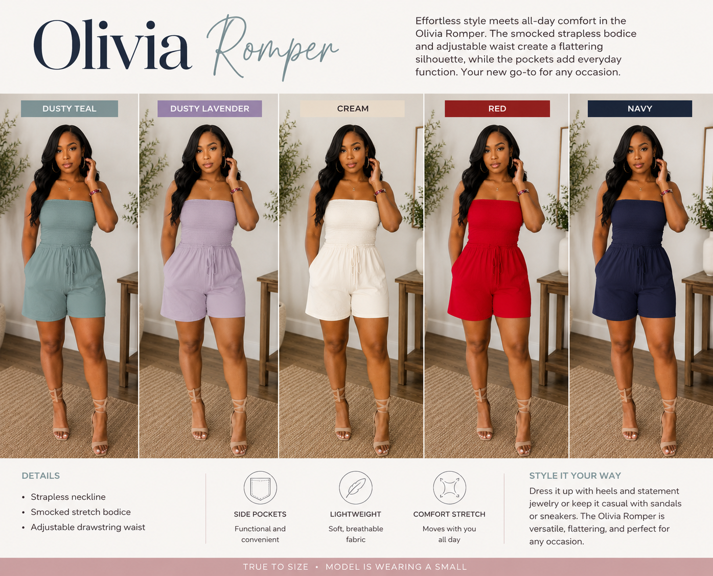 Olivia Romper
