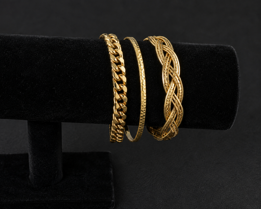 Golden Luxe Bracelet Stack