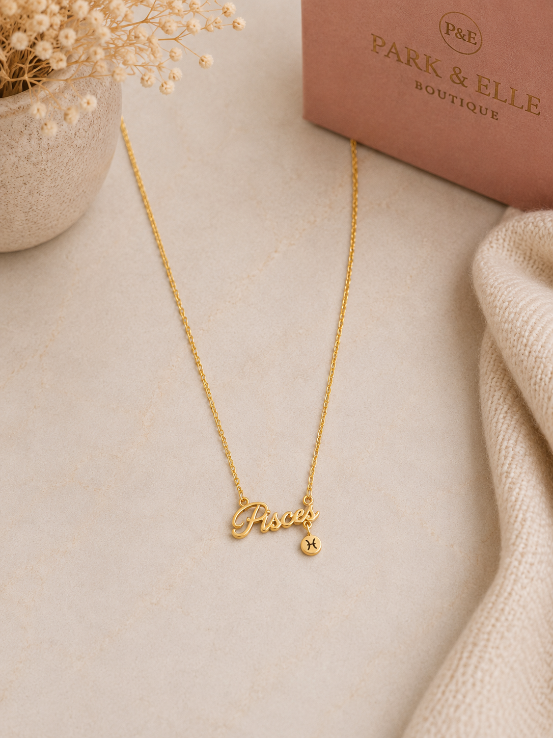 Written in the Stars Zodiac Necklace