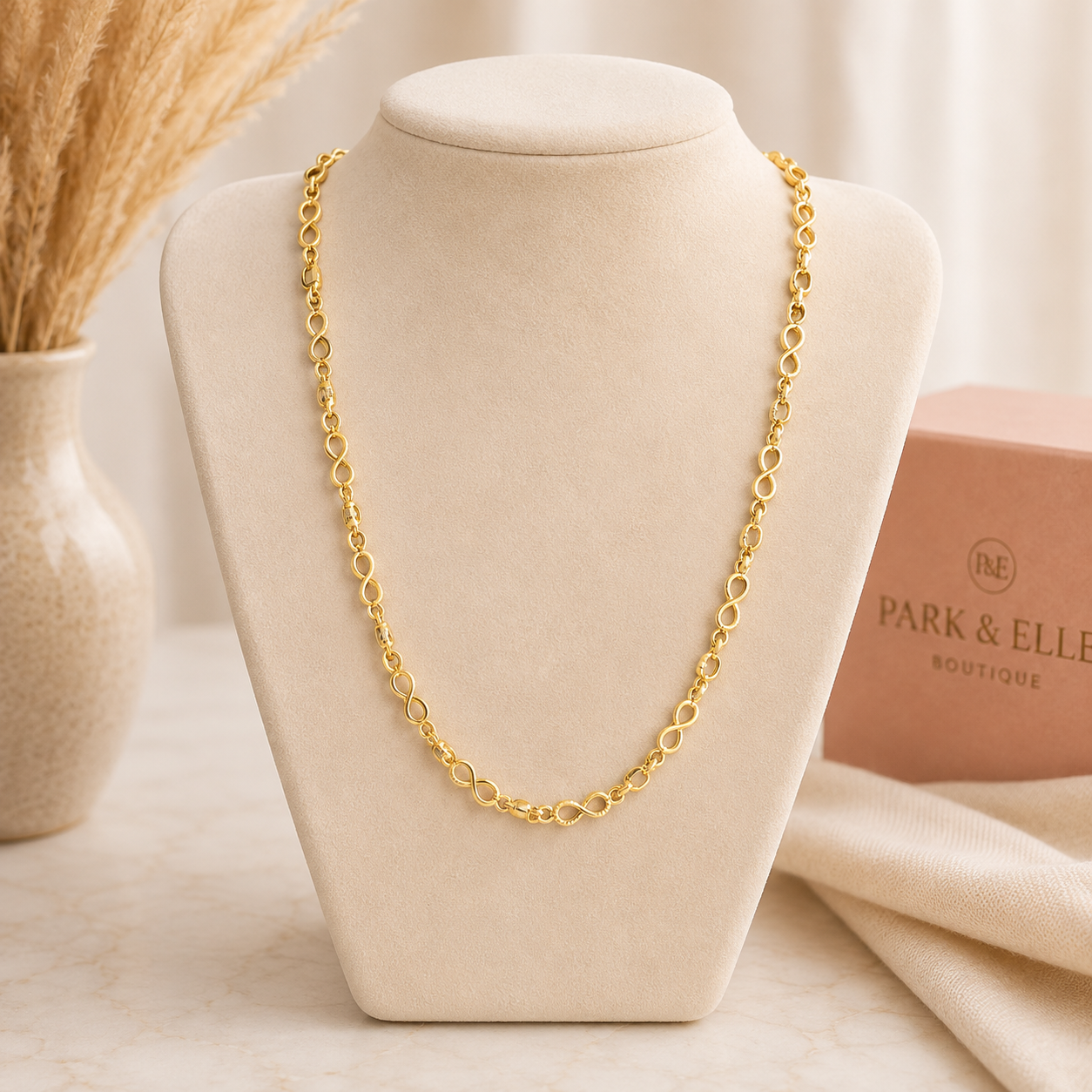 Forever Linked Infinity Necklace