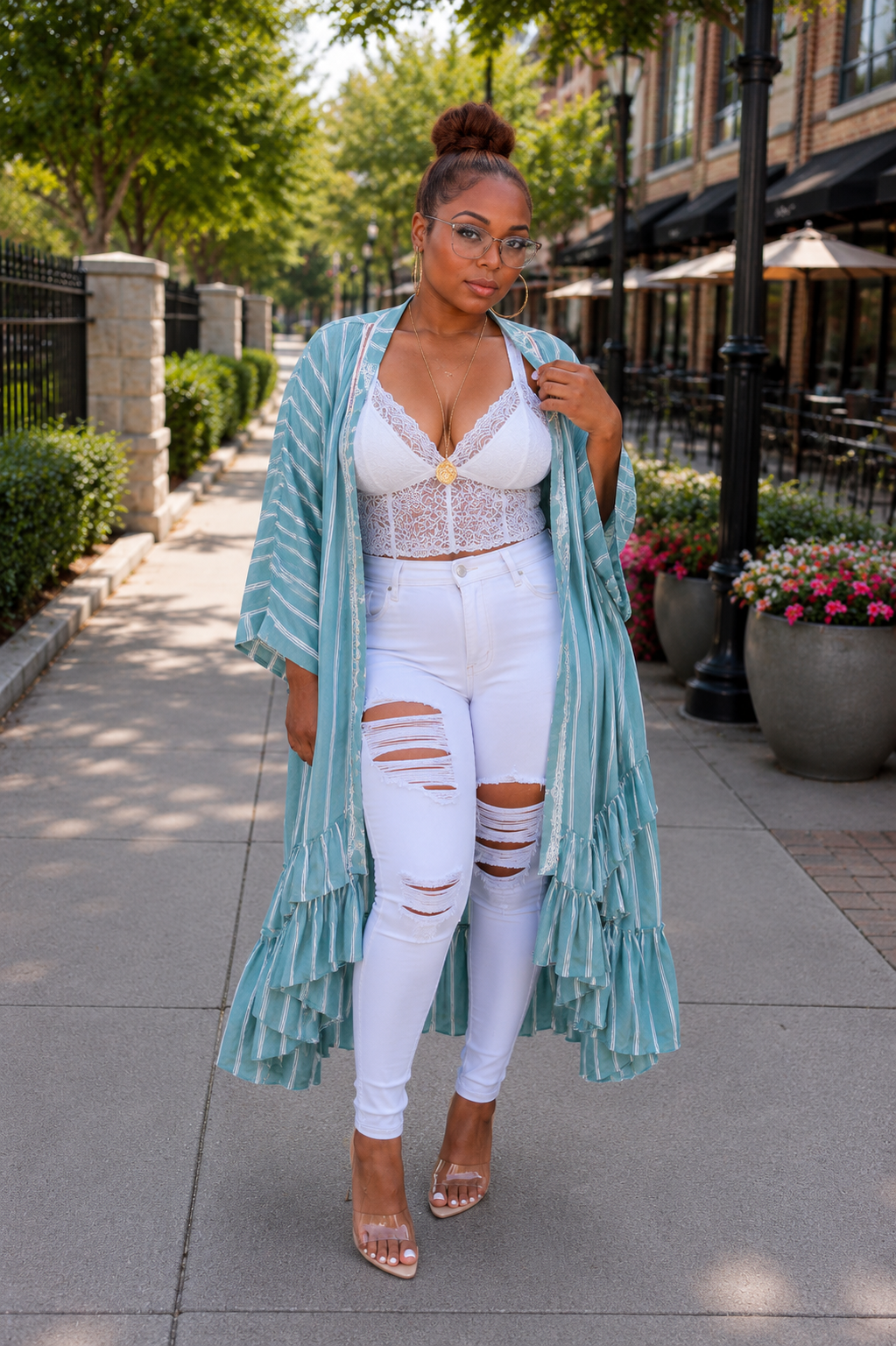Breezing Thru Seasons Kimono