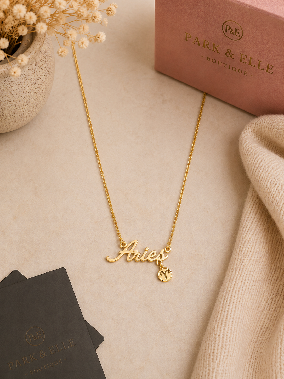 Written in the Stars Zodiac Necklace