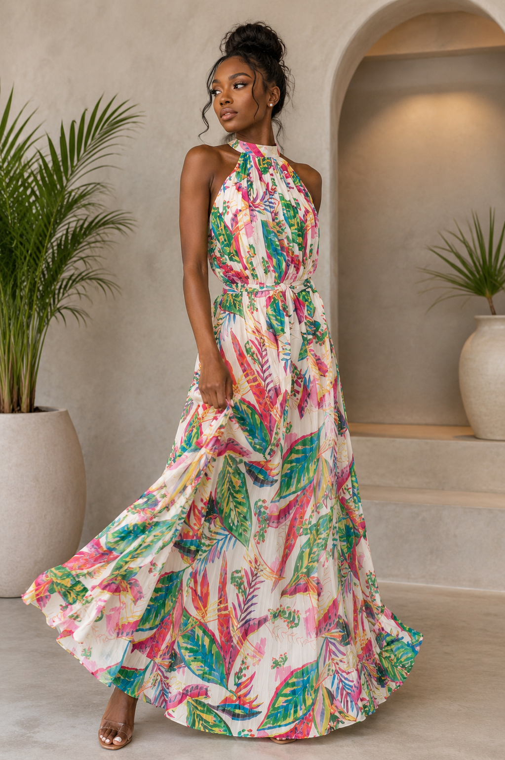 Paradise Bloom Maxi Dress