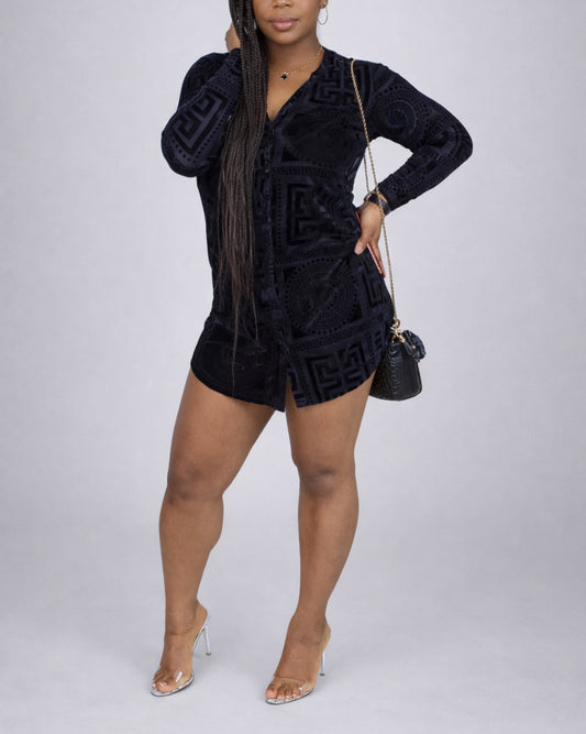 The Lovely Elle Shirt Dress