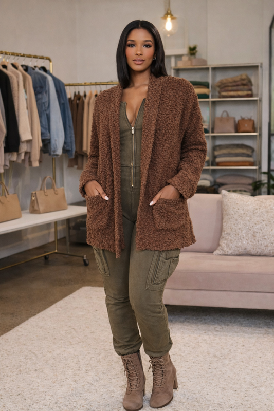 Plush Cardi