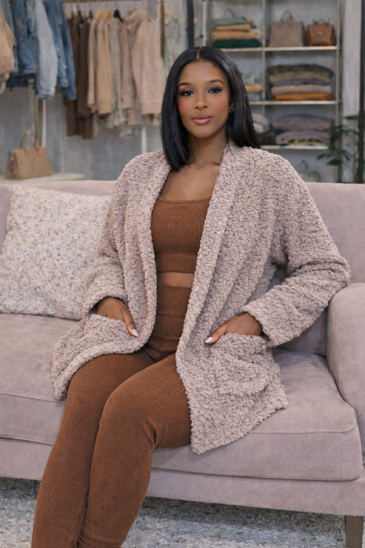 Plush Cardi