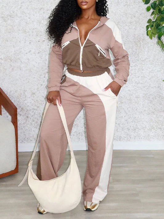 The Coffee & Cream Zip Set